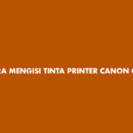 cara mengisi tinta printer canon g3010