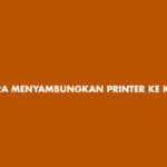 cara menyambungkan printer ke komputer